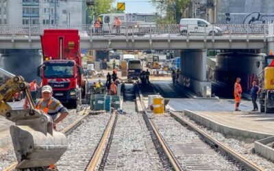 Concrete-Rail dostawcą prefabrykatów na modernizację torowiska tramwajowego w Sosnowcu. Silesia-Invest