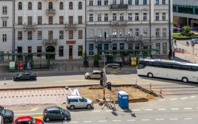 Dostawa prefabrykatów Concrete-Rail dla inwestycji tramwajowej w Warszawie